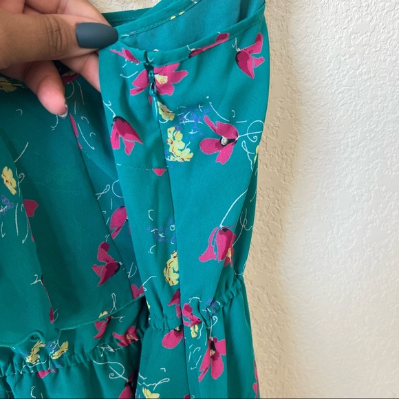 I Heart Robson Green Floral Maxi Dress - Picture 5 of 8